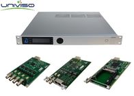 Multi Interface SD HD Encoder Modulator , Flexible Digital Cable Channel Modulator