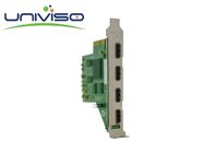 4 Channel Video Capture Card Light Weight Input / Output High HDMI Connectivity