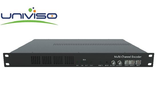 Idea Solution Head End Processor HD/SD H.264/H.265/HEVC 16 Channels Encoder For IPTV OTT